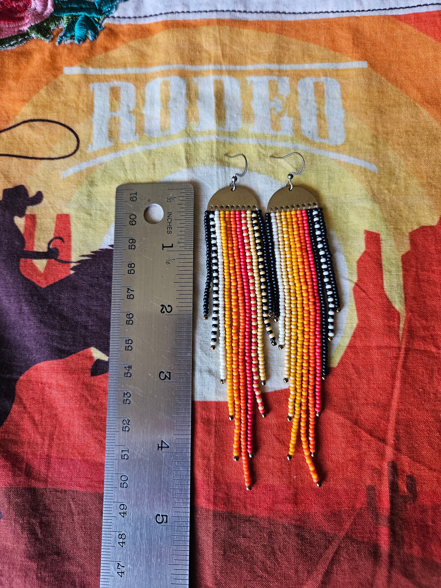 Medium Serape Earrings #1