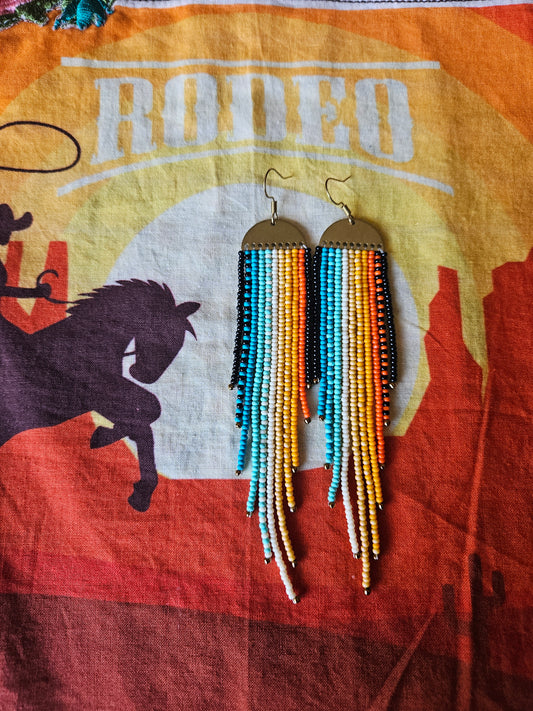 Medium Serape Earrings #2