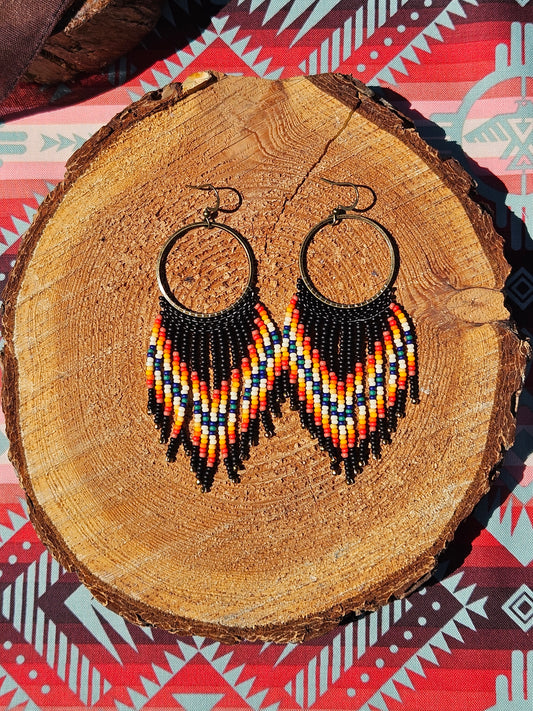 Rounded earrings