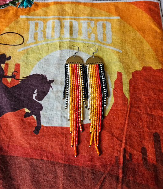 Medium Serape Earrings #1